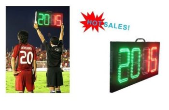 LED Substitution Board Portable LED Display Soccer Substitution Board 8″ 10″ 12″