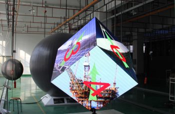 6 Sides Cube LED Screen P2.5 Indoor Creative Flexible LED Display Panel