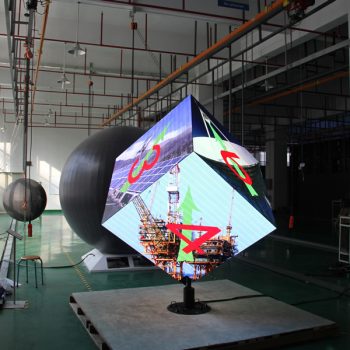 6 Sides Cube LED Screen P2.5 Indoor Creative Flexible LED Display Panel