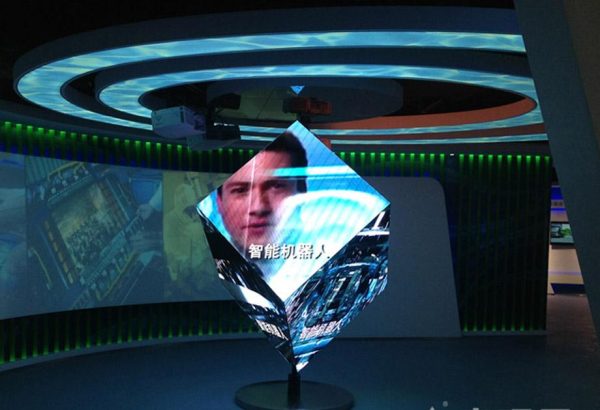 6 Sides Cube LED Screen P2.5 Indoor Creative Flexible LED Display Panel 3