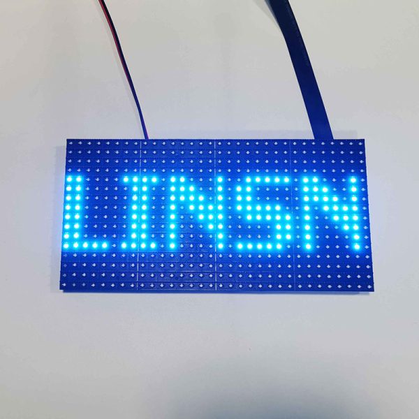 P10 DIP Blue Color LED Module Panel 320x160mm for Outdoor Digital Billboards 2