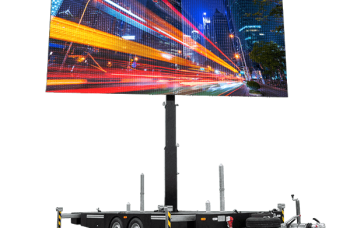Outdoor Solar LED Trailer Display Screen