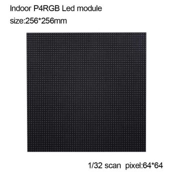 256×256 Indoor P4 LED Display Panel NationStar SMD2121 LED Screen
