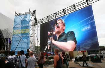 Sirkel LED-skerm Ronde LED-skermskerm dubbelzijdig 12
